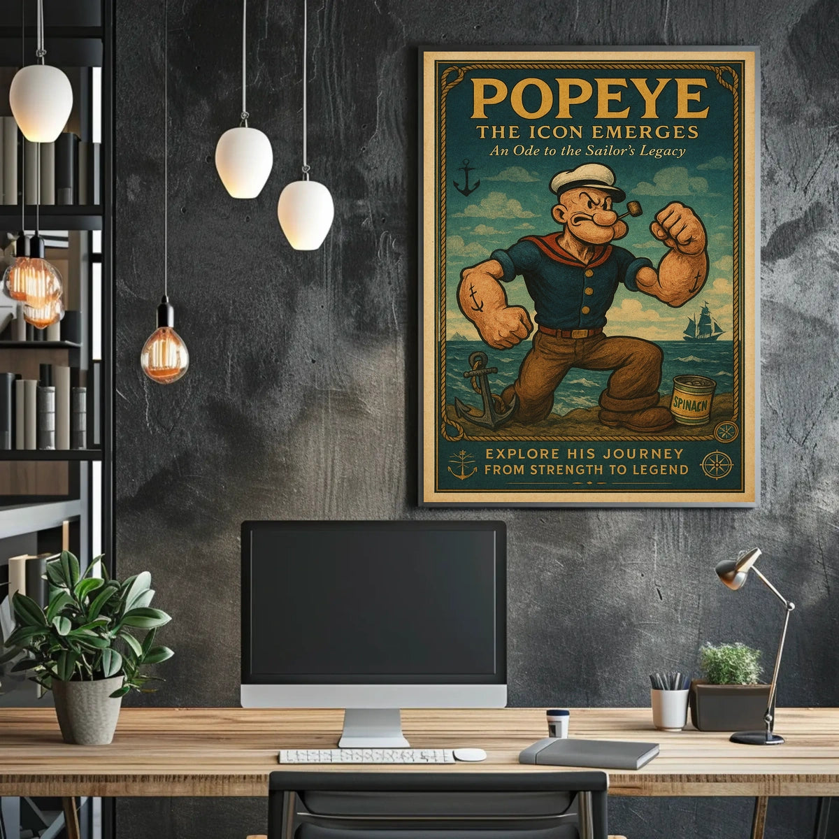 Popeye 1929 Art Poster POP-227