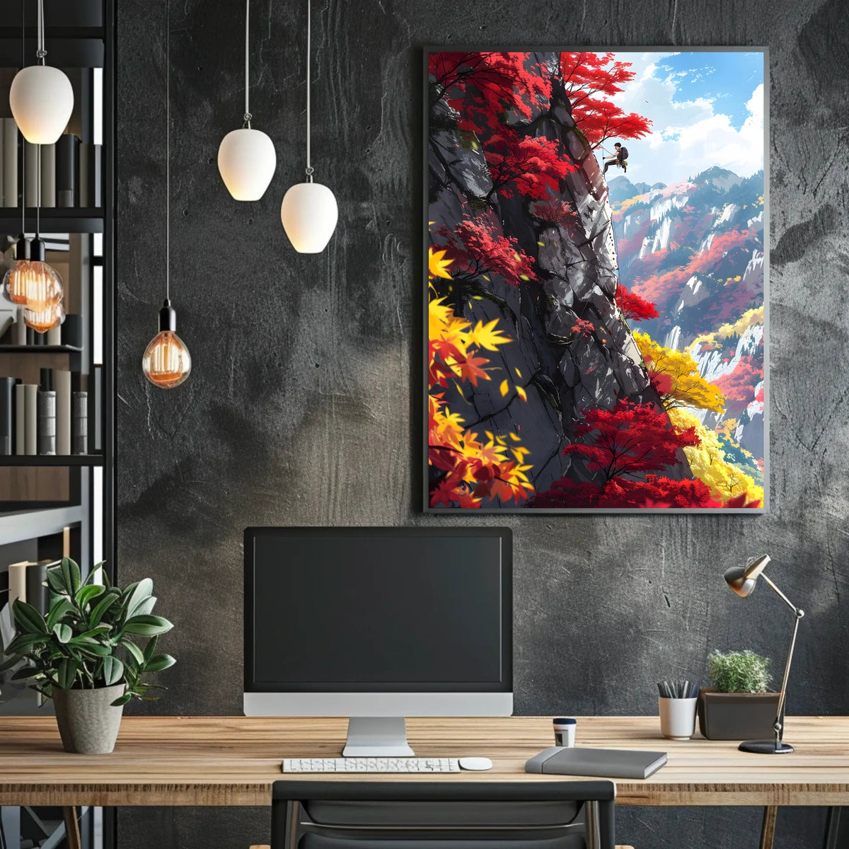 Autumn Ascent Poster