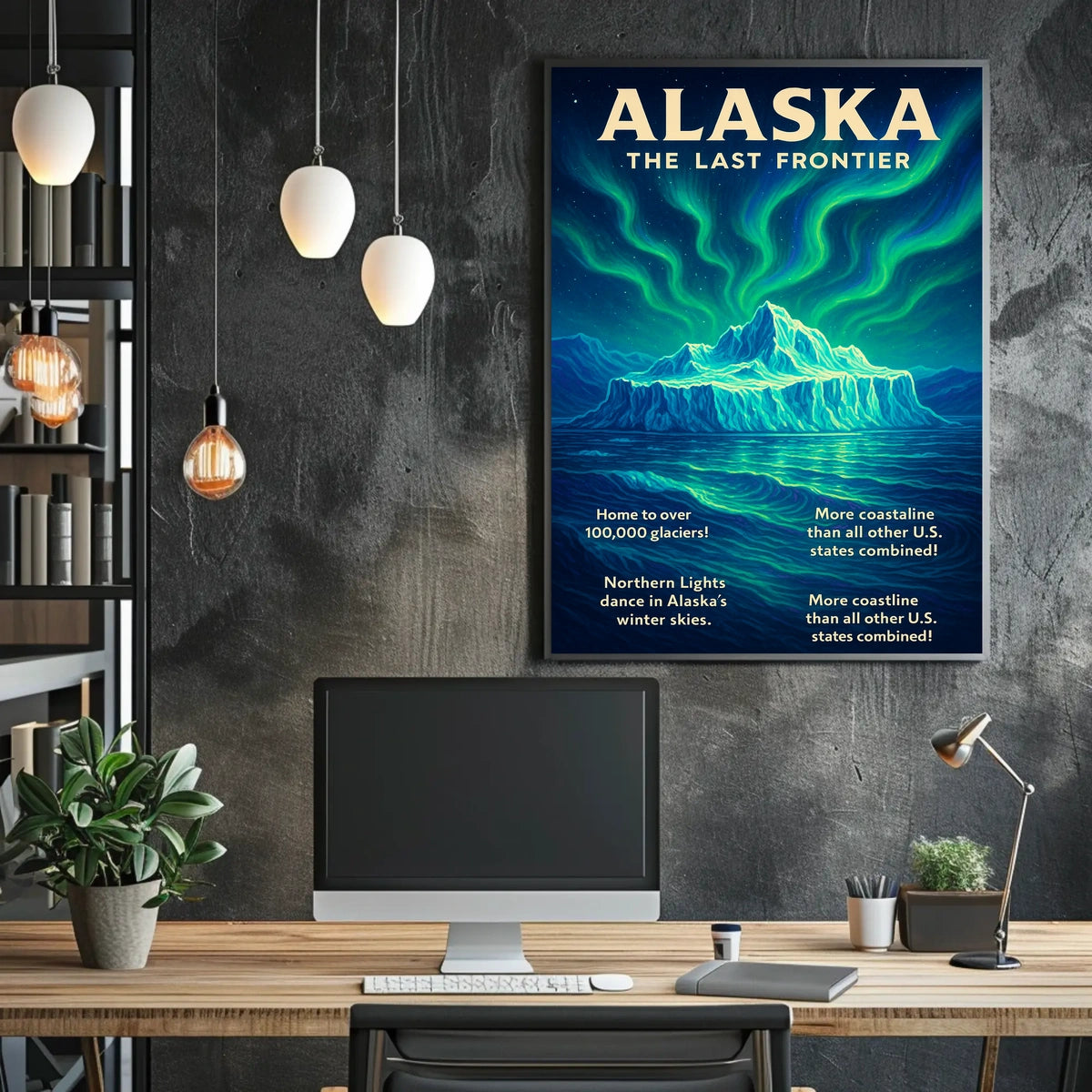 Alaska The Last Frontier Poster