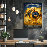 George Washington 1st President Poster PosterGoat