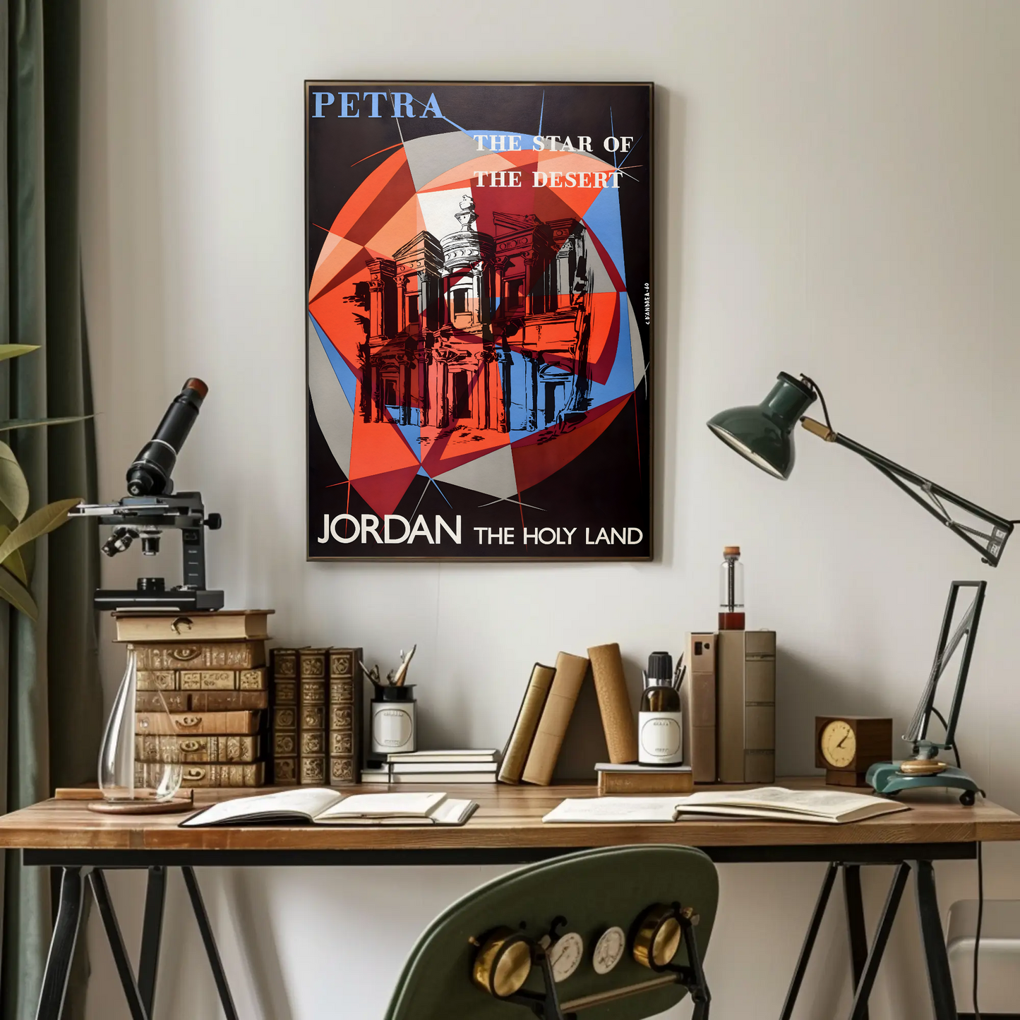 Petra Travel Poster