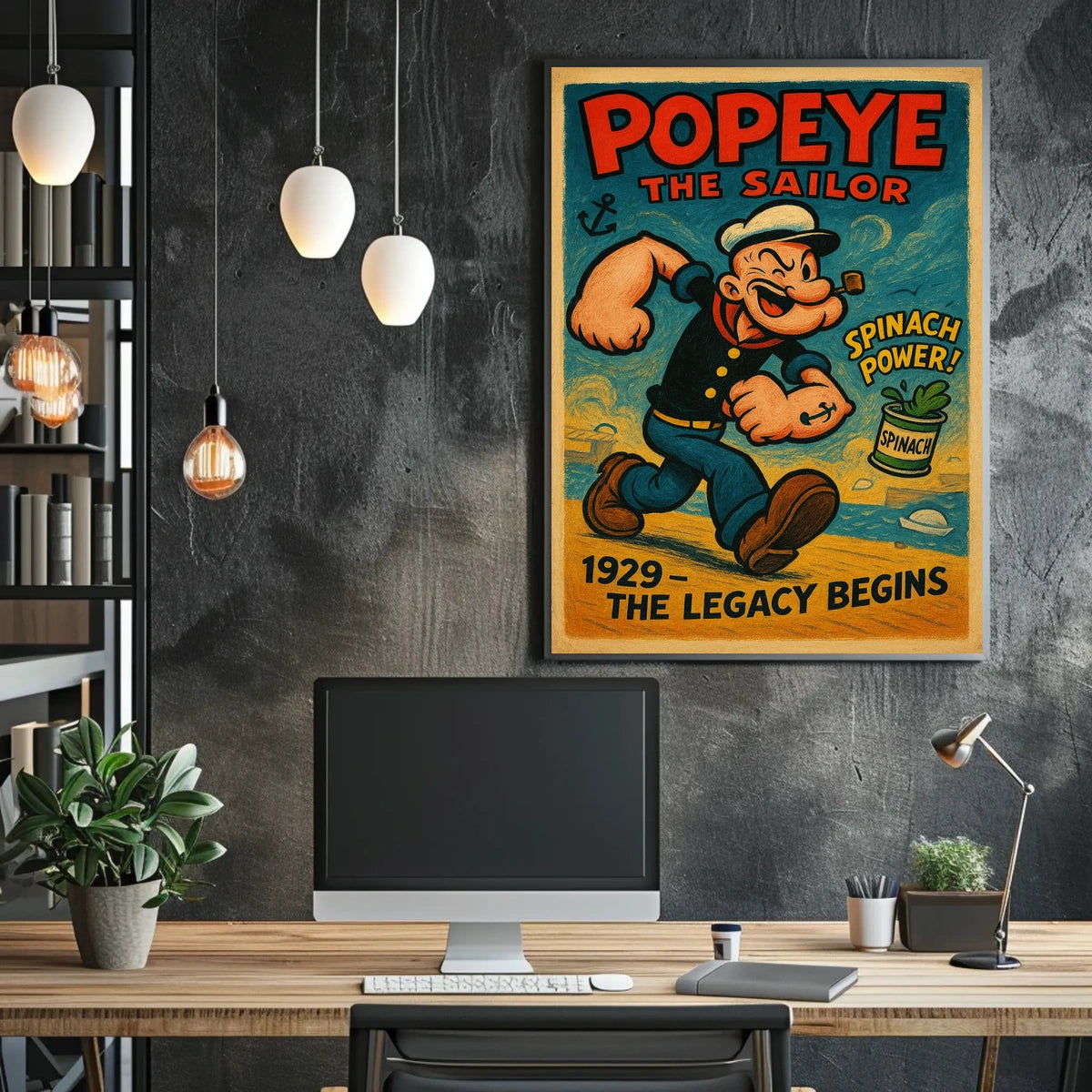 Popeye 1929 Art Poster POP-66