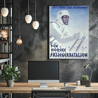 Den Norske Skijegerbataljon Recruitment Poster PosterGoat