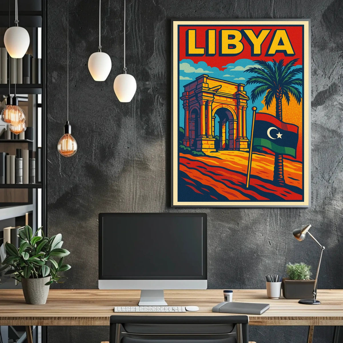 Libya Travel Poster