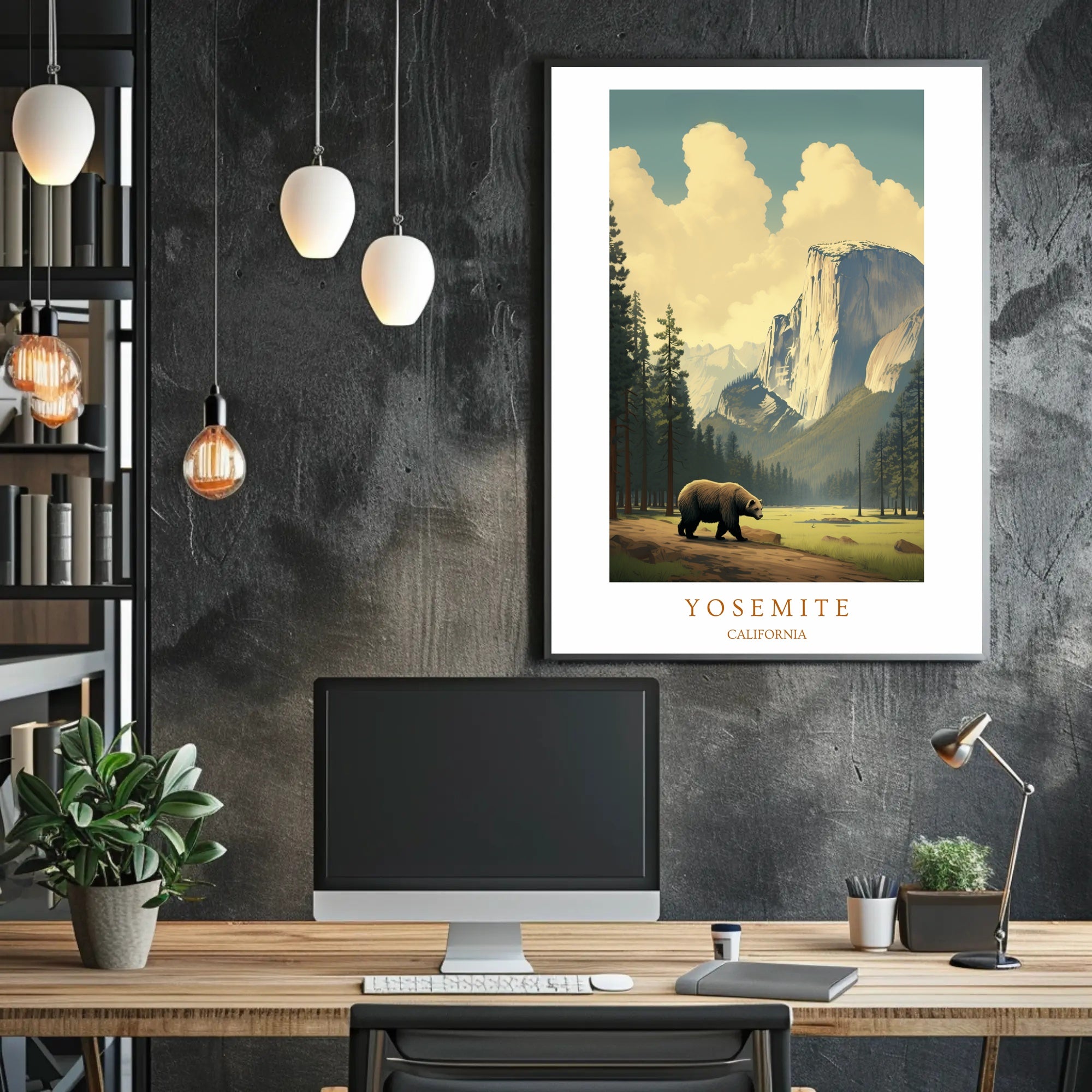 Yosemite Serenity Poster PosterGoat