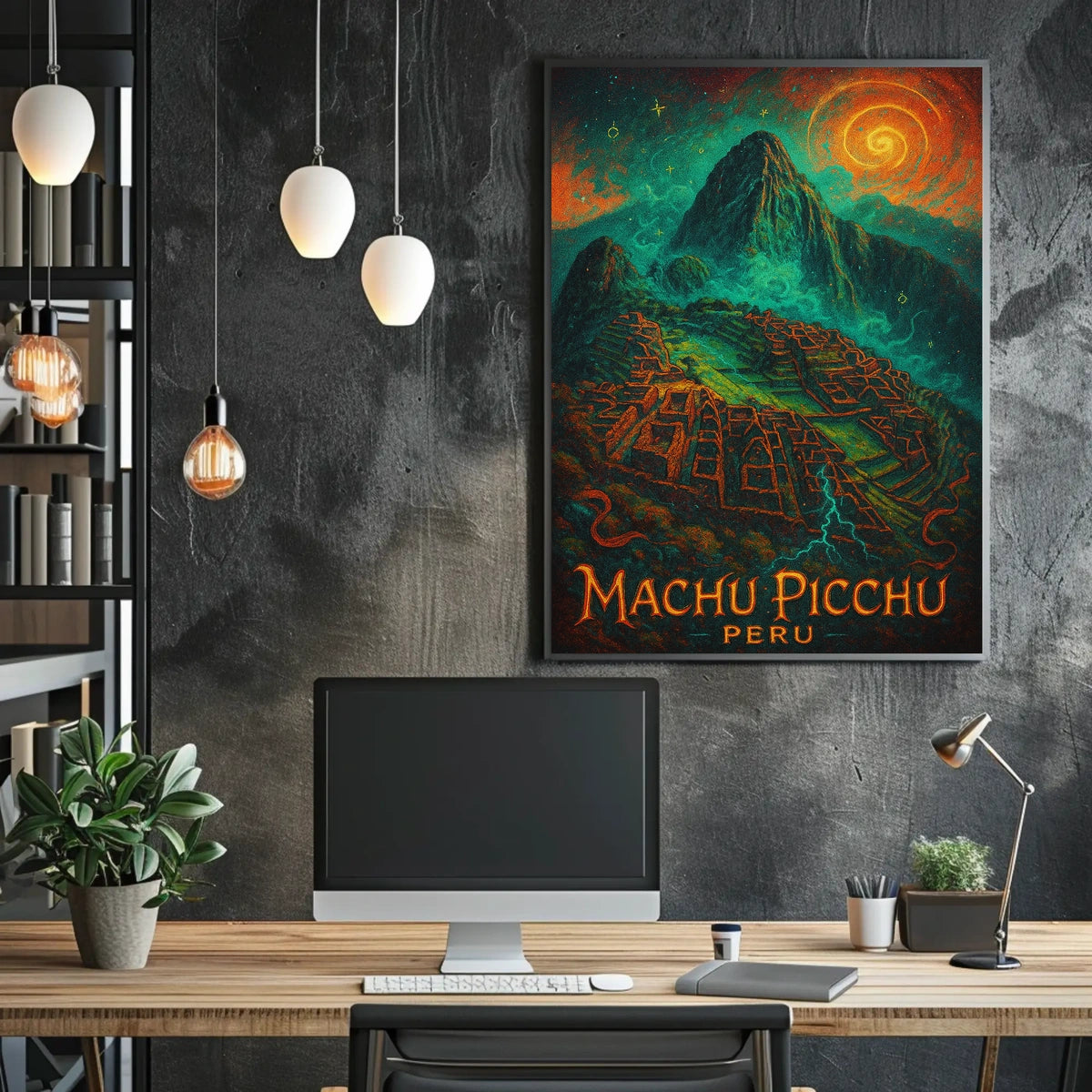 Machu Picchu Peru Poster