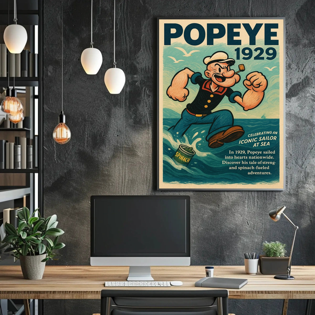 Popeye 1929 Art Poster POP-164