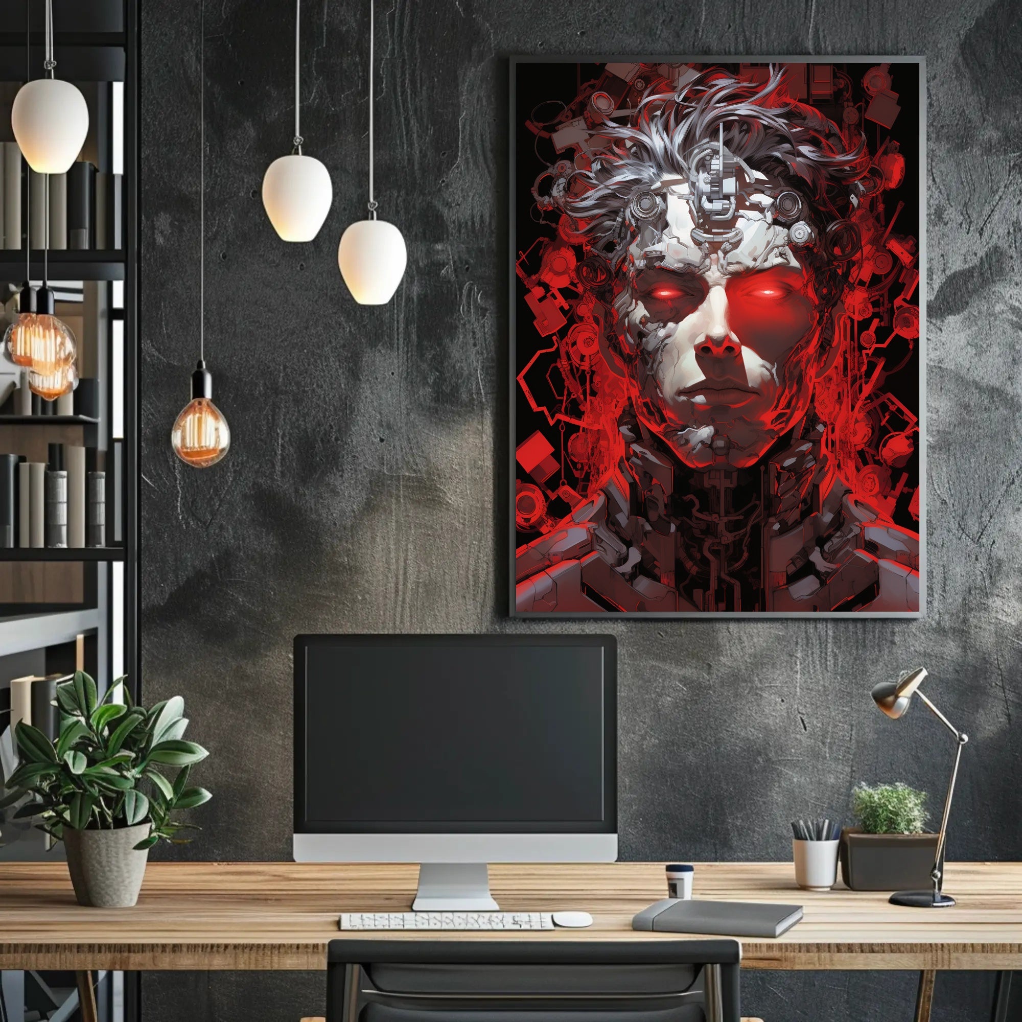 Cybernetic Vision Poster PosterGoat