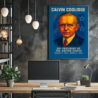 Calvin Coolidge 30th President Poster