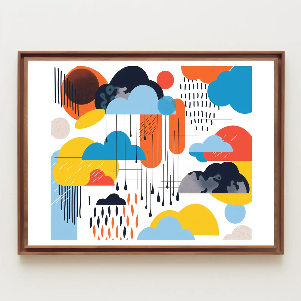 The poster features an abstract design with a modern artistic style. The core Travel Poster