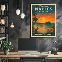 Discover Naples, Florida Poster