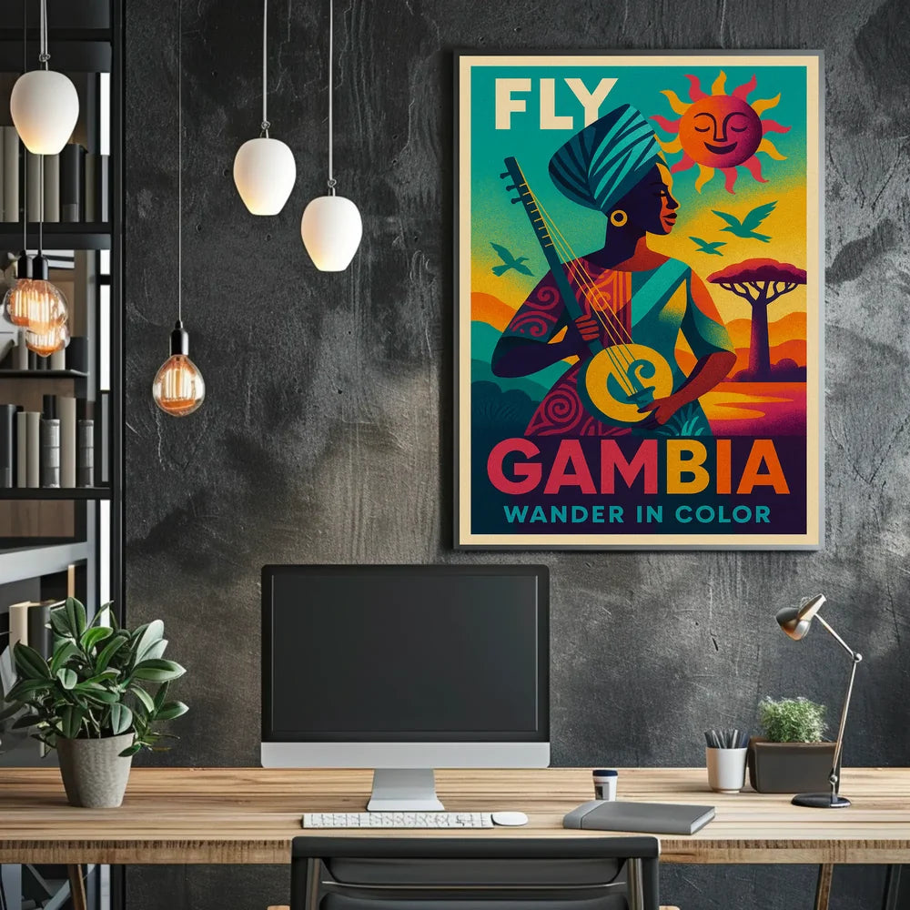 Wander in Color Vibrant Cultural Heritage Poster PosterGoat