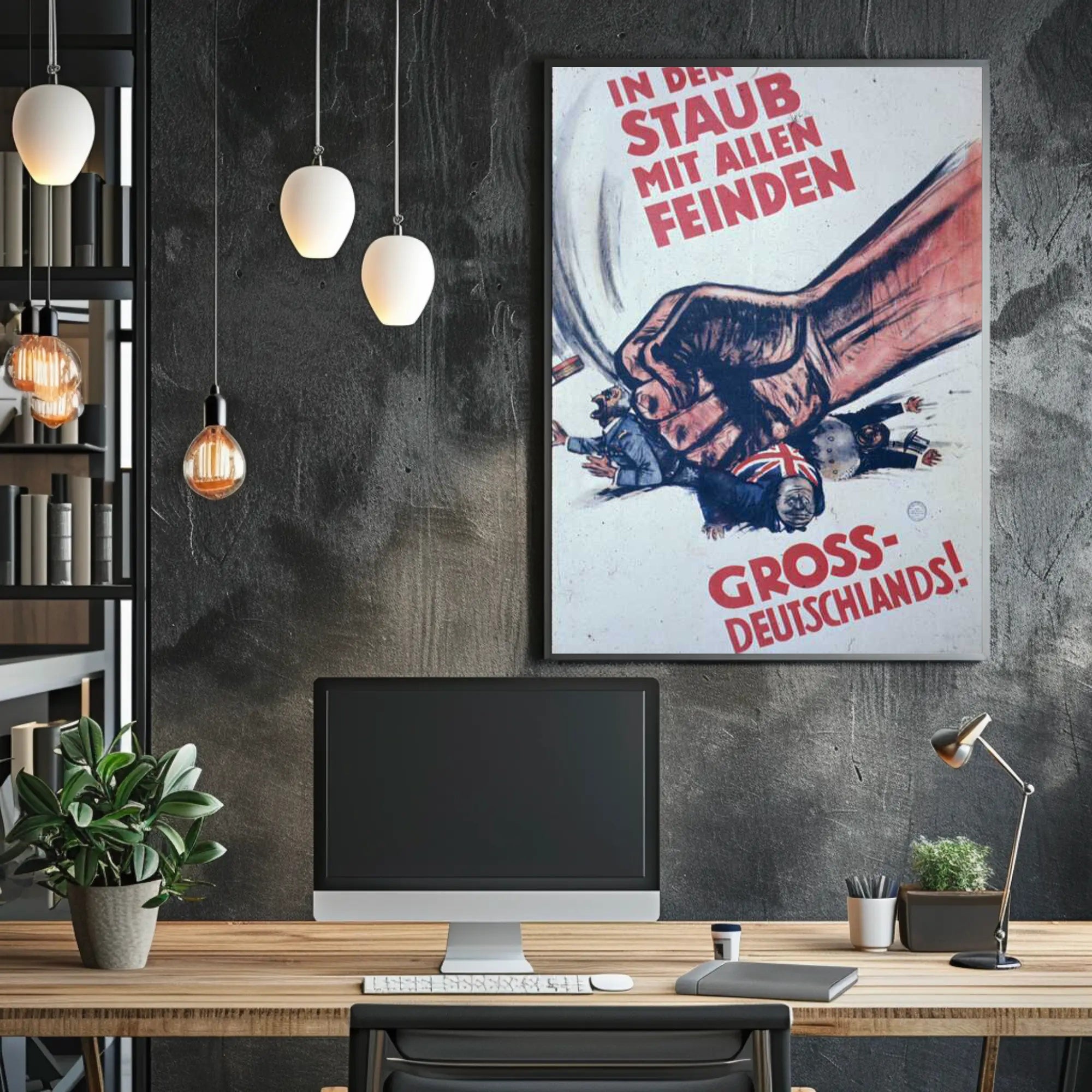 German Propaganda Poster PosterGoat