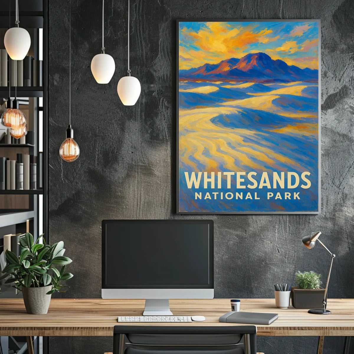 White Sands National Park Poster
