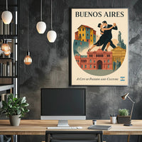 Buenos Aires City Of Passion And Culture Poster PosterGoat