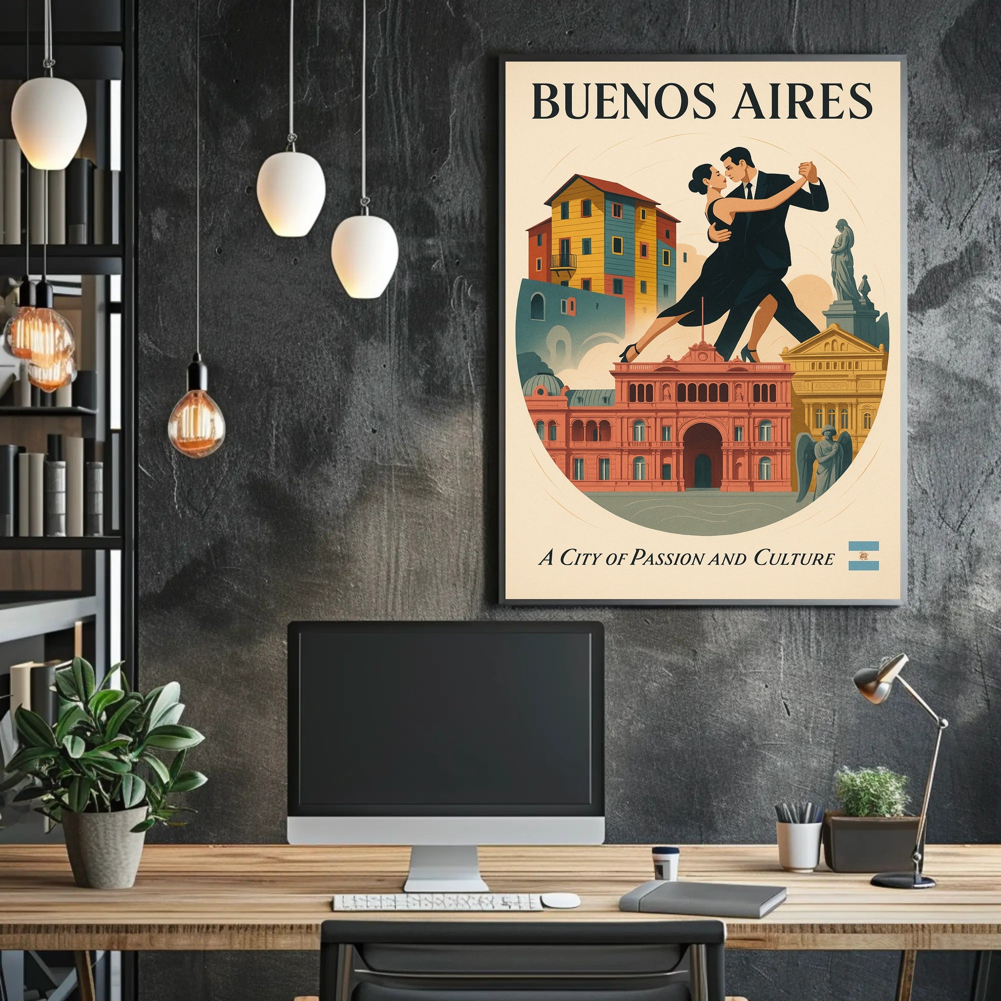 Buenos Aires City Of Passion And Culture Poster PosterGoat