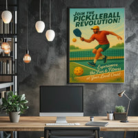 Join the Pickleball Revolution Poster