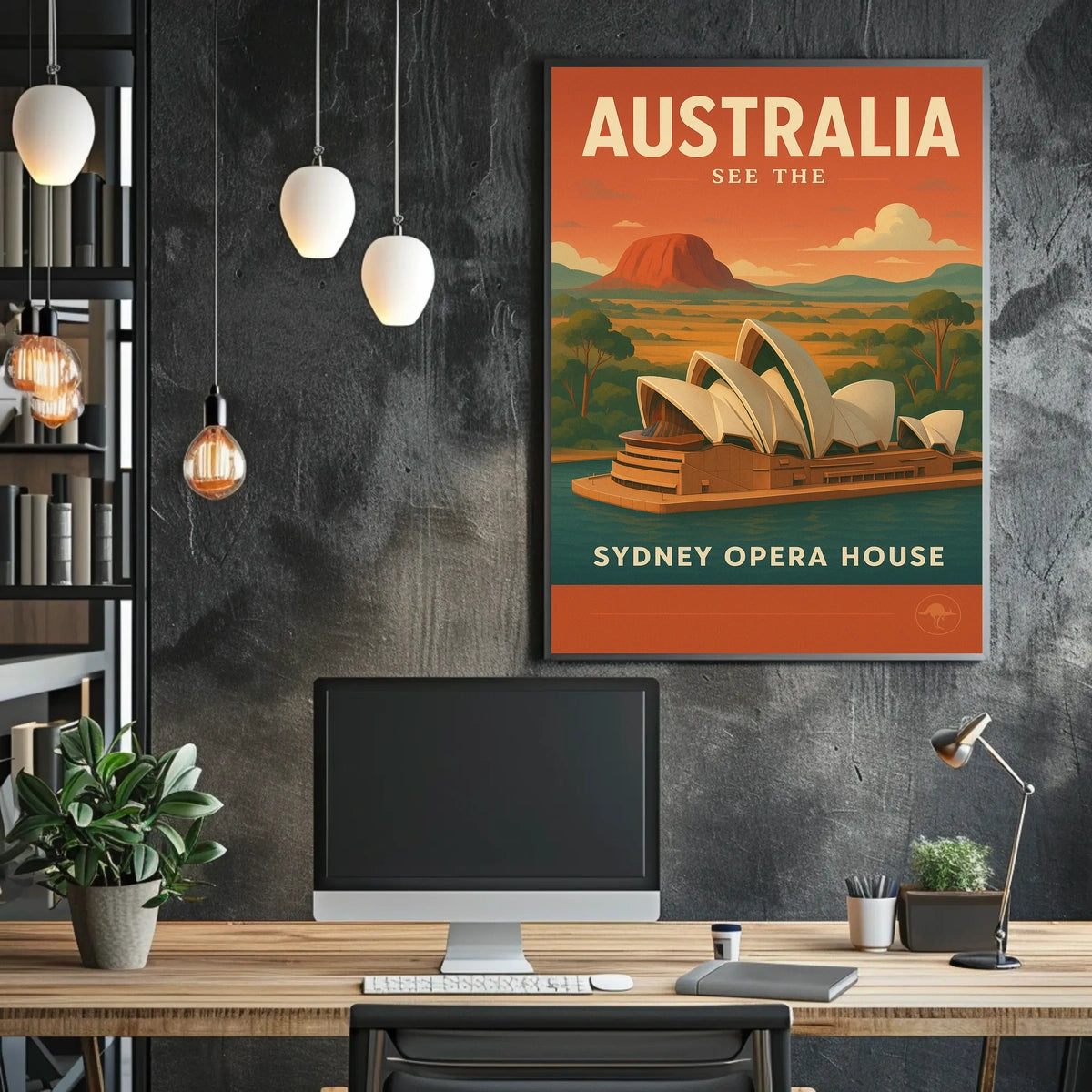 Discover Australia Sydney Opera House Poster