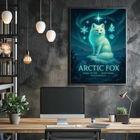 Arctic Fox Spirit of the Northern Wilderness Poster
