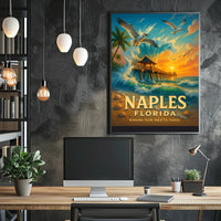 Naples, Florida Where Sun Meets Soul Poster