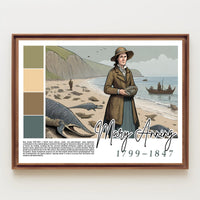 Mary Anning: Pioneer of Paleontology Poster