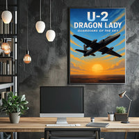 U-2 Dragon Lady Guardians of the Sky Poster