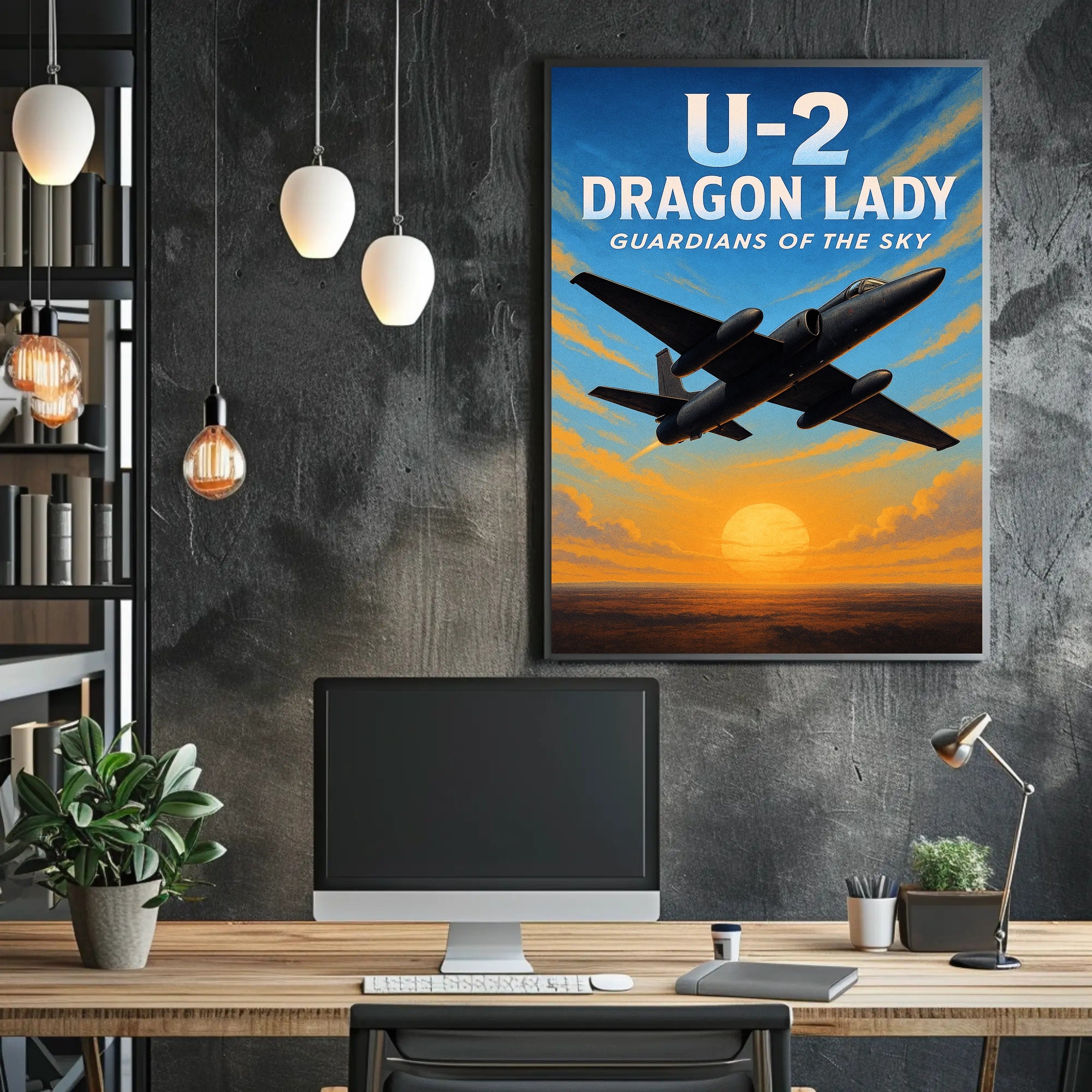 U-2 Dragon Lady Guardians of the Sky Poster