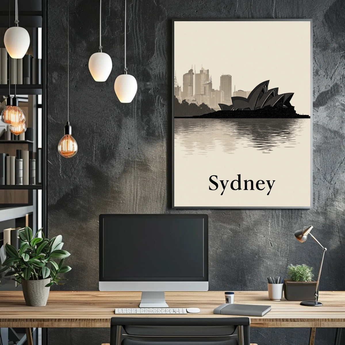 Sydney Skyline Poster