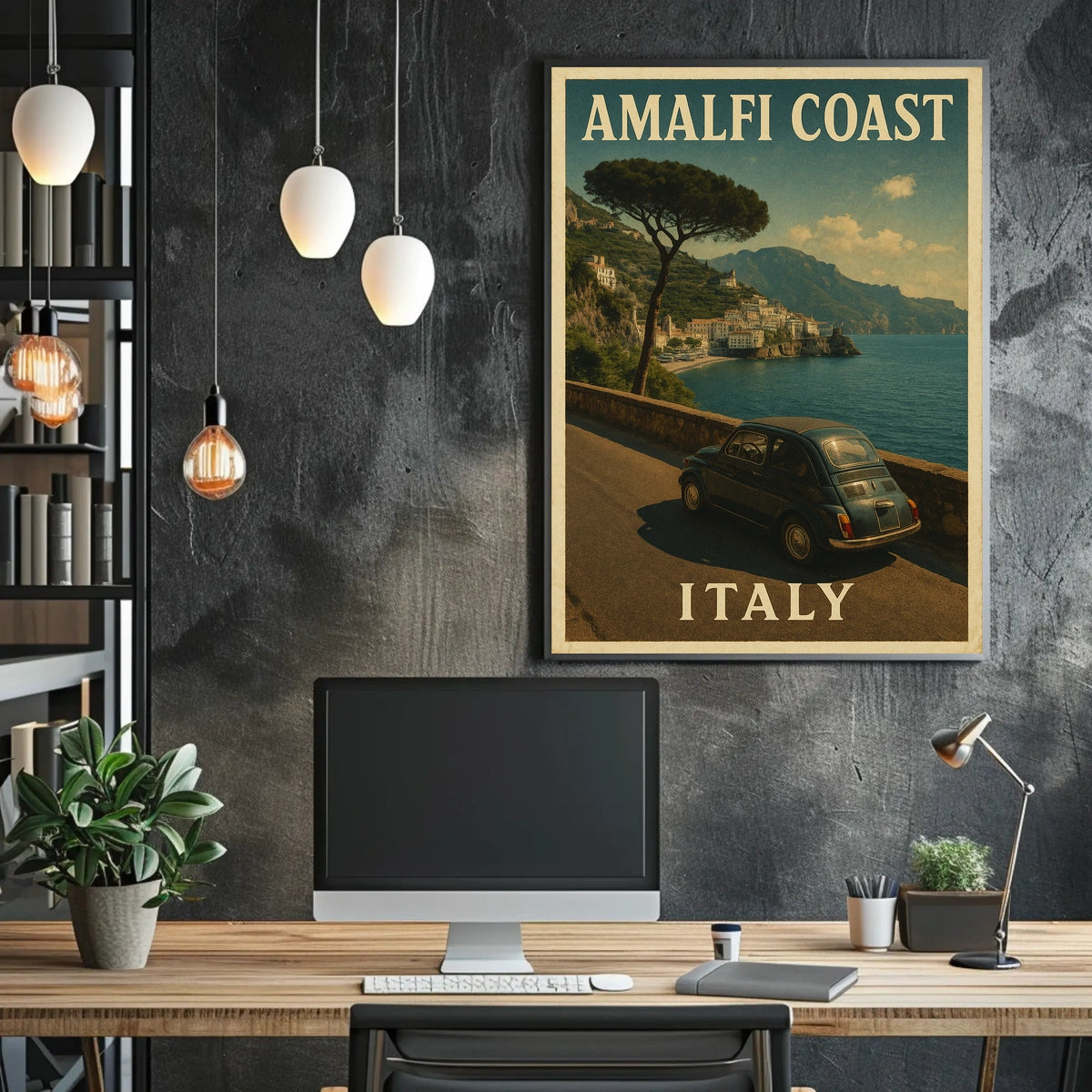 Amalfi Coast Italy Poster