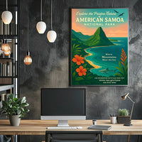 National Park Coastal Adventure Poster