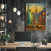 Iconic New York City Poster