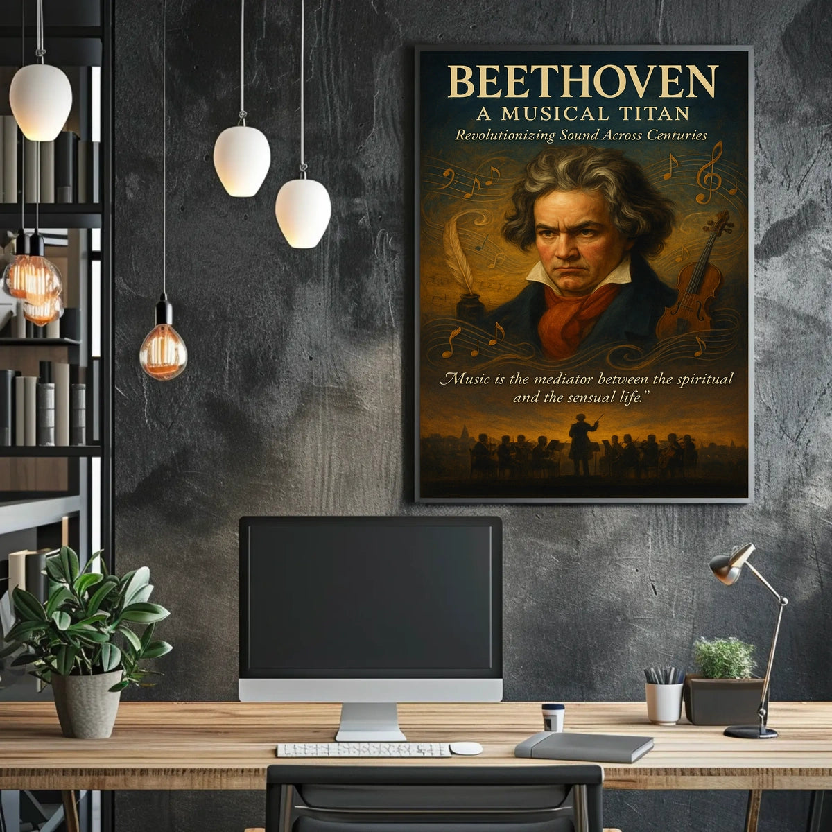 Beethoven A Musical Titan Poster