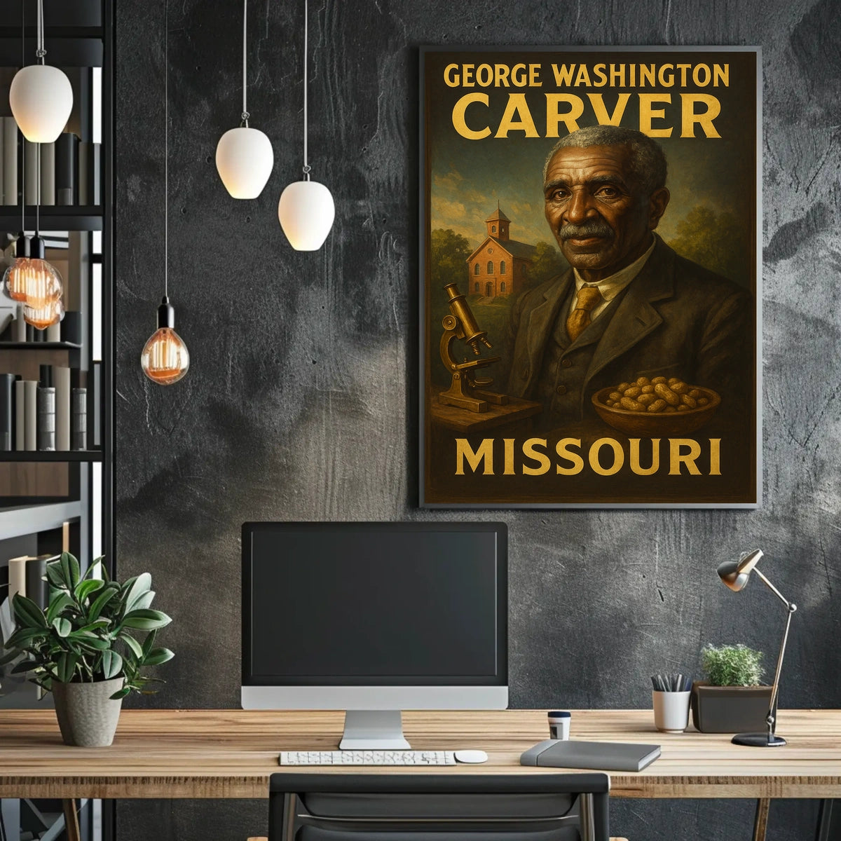George Washington Carver Missouri Poster