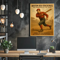 Boston Red Stockings Champions of the 1870s Poster