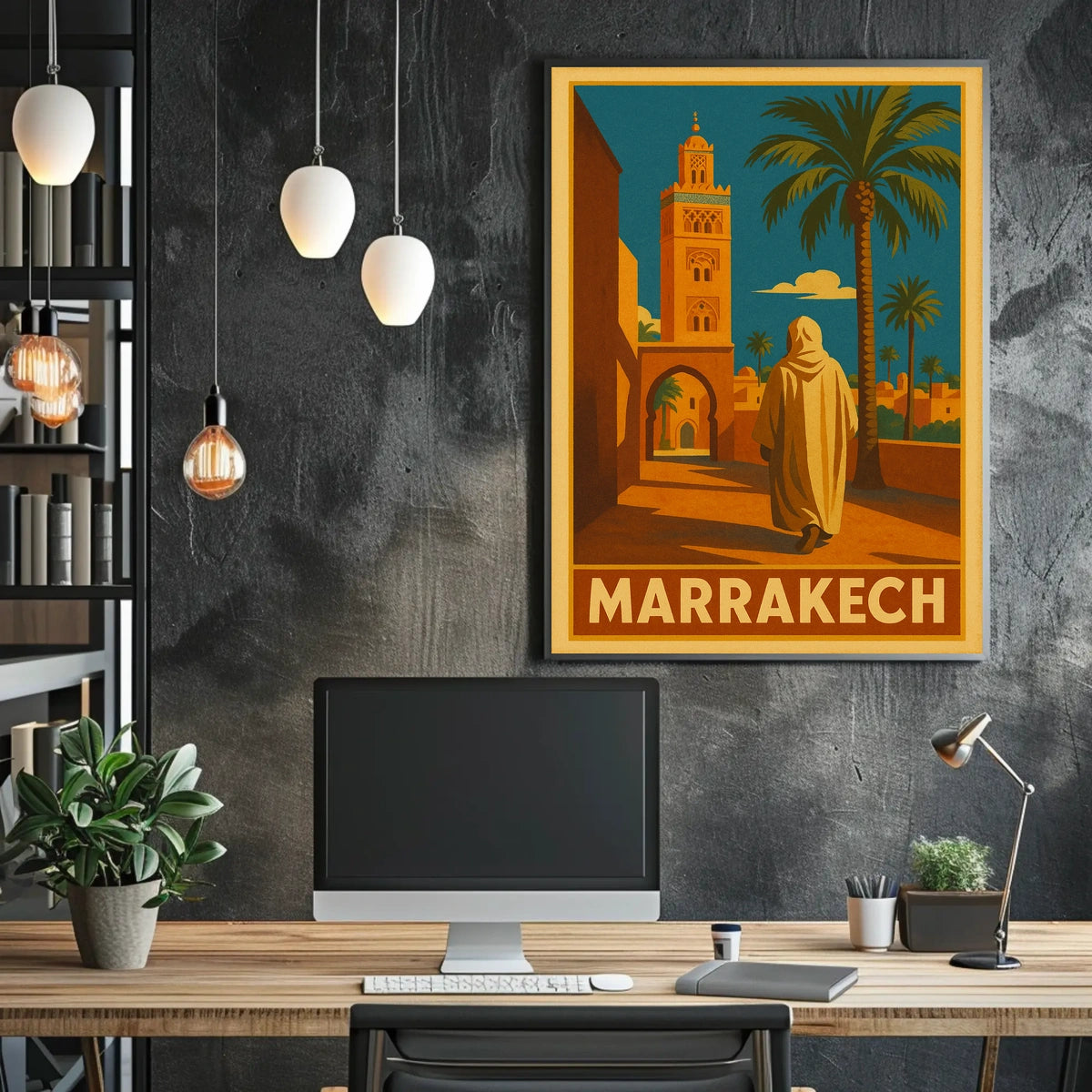 Marrakech Travel Poster