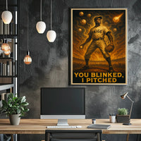 You Blinked, I Pitched Poster
