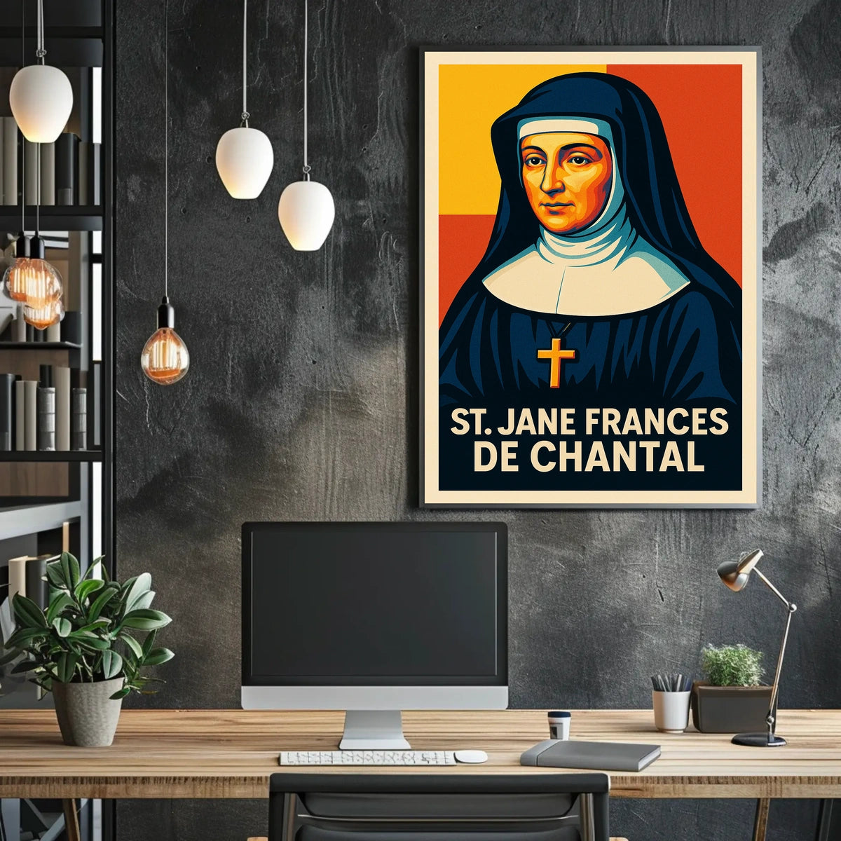 St. Jane Frances de Chantal Poster