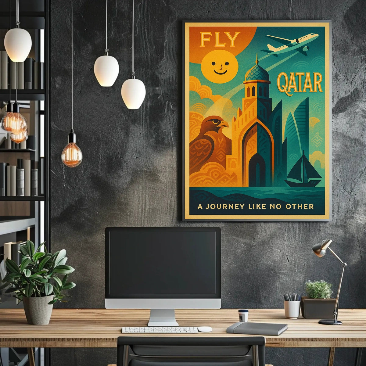Fly Qatar A Journey Like No Other Poster