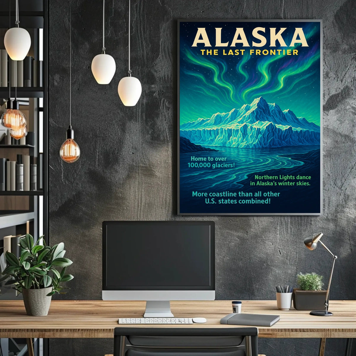 Alaska The Last Frontier Poster