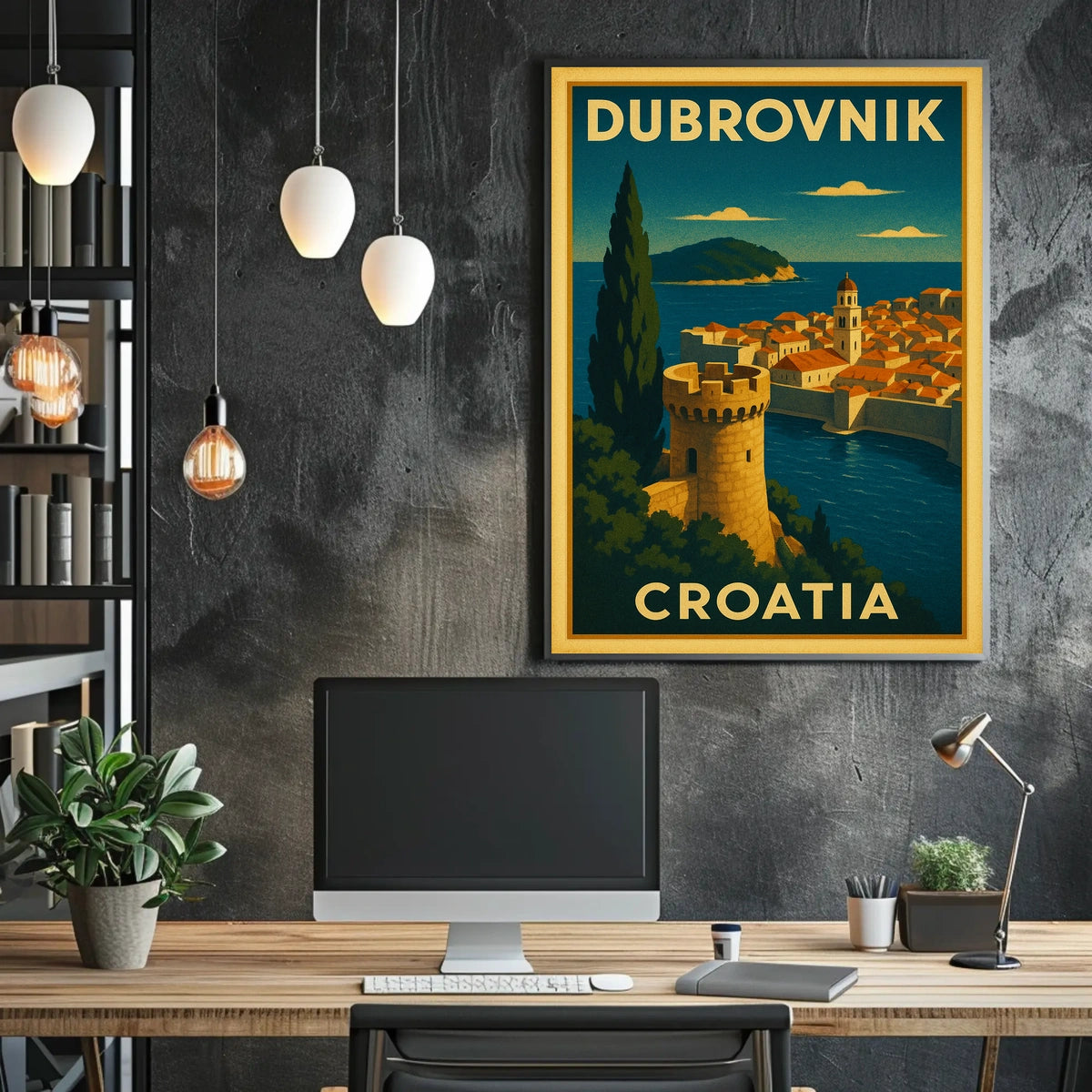 Discover Dubrovnik Poster
