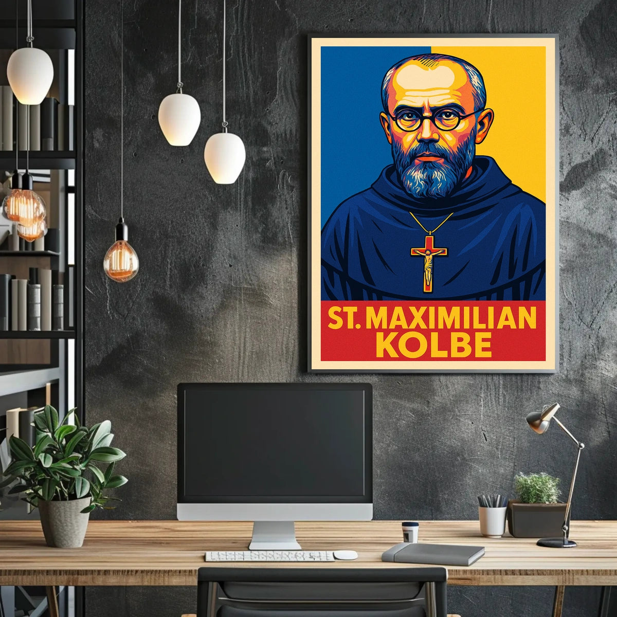 St. Maximilian Kolbe Poster