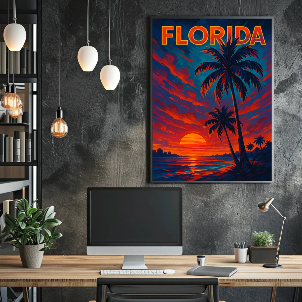 Florida Sunset Poster