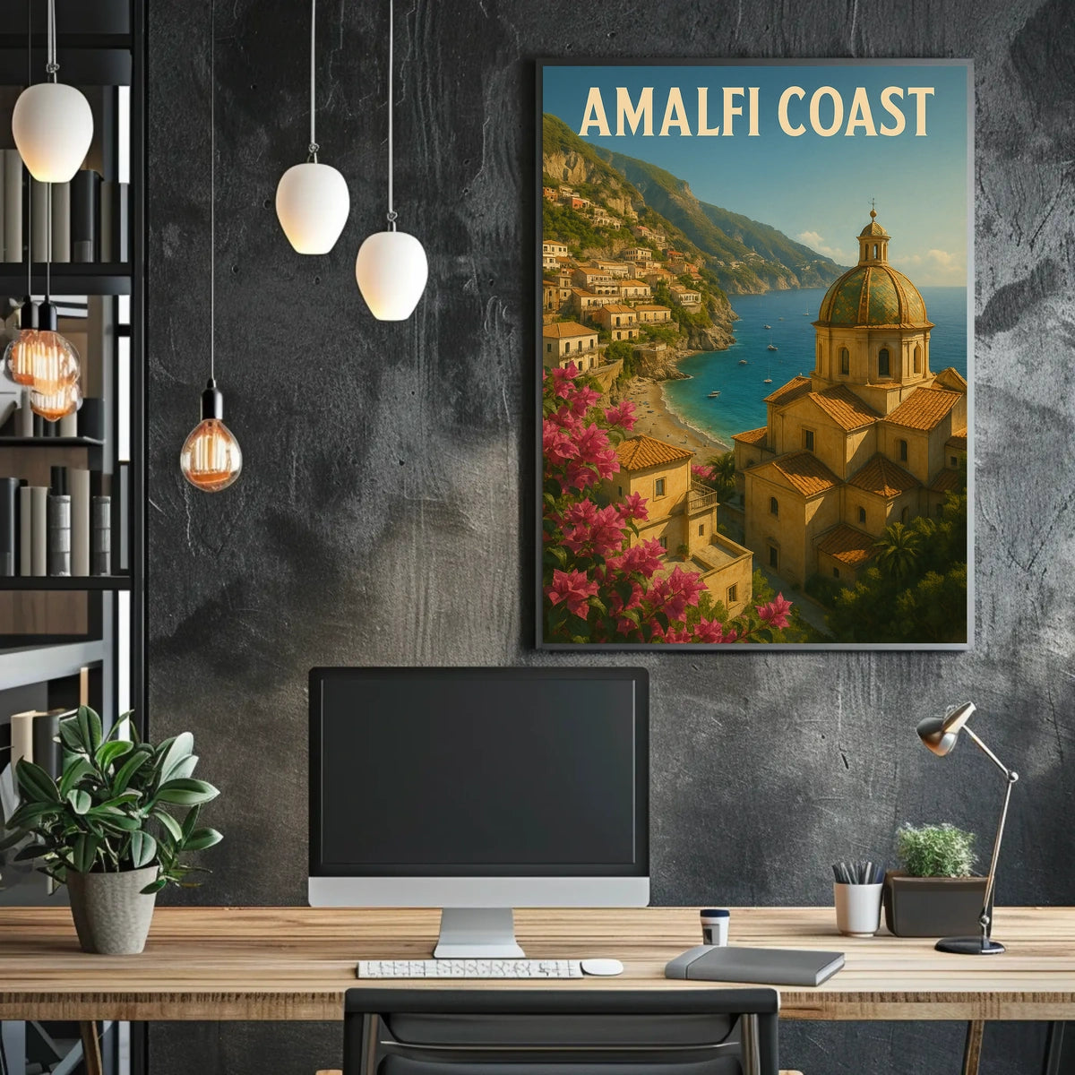 Amalfi Coast Poster Museum Quality Wall Art Print 18x24