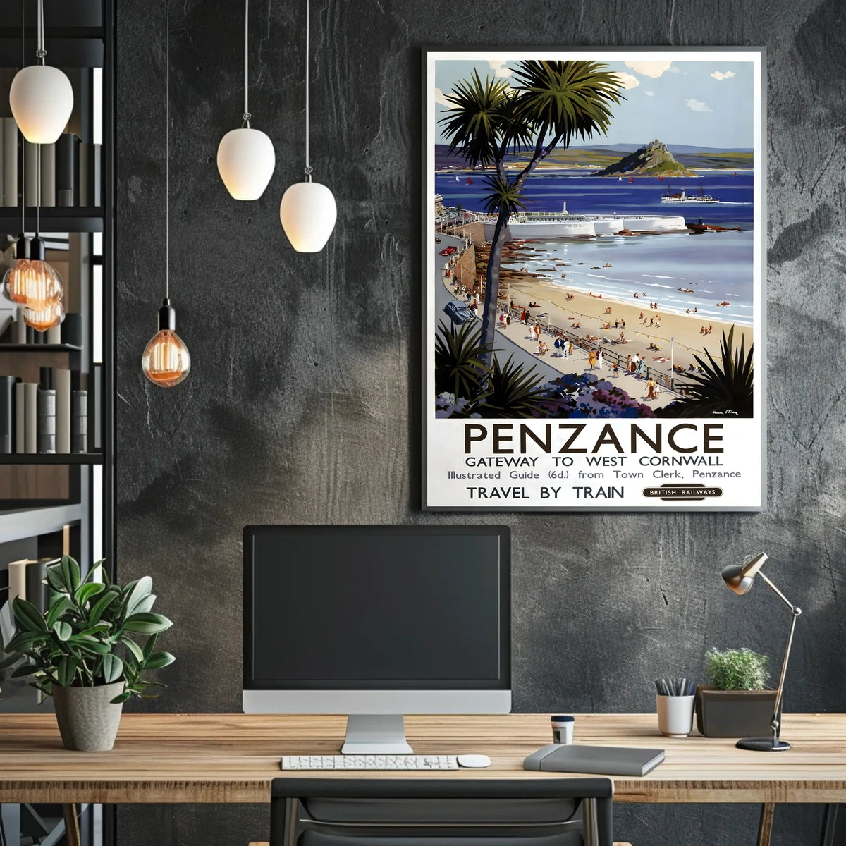 Penzance Gateway To West Cornwall Poster