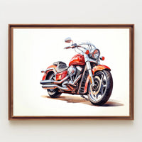 Crimson Cruiser Poster