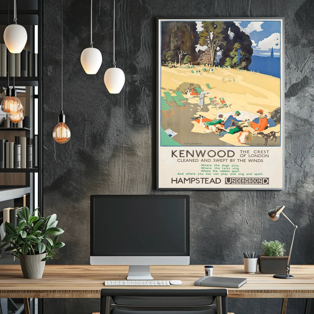 Kenwood The Crest Of London Poster