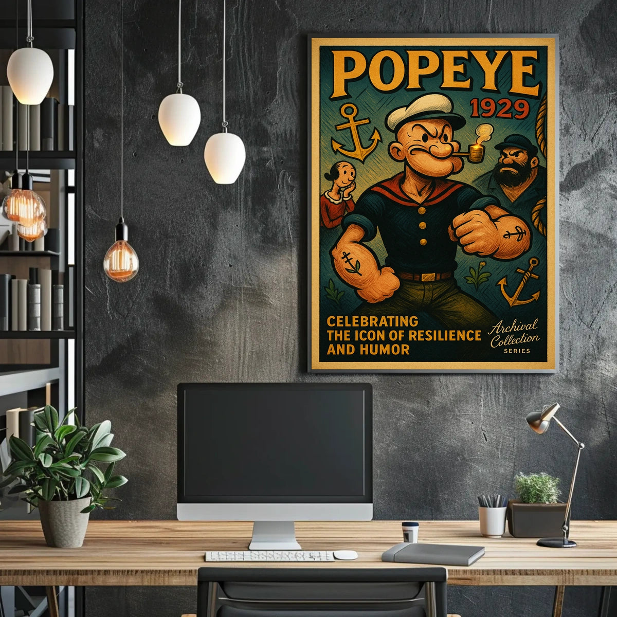 Popeye 1929 Art Poster POP-155