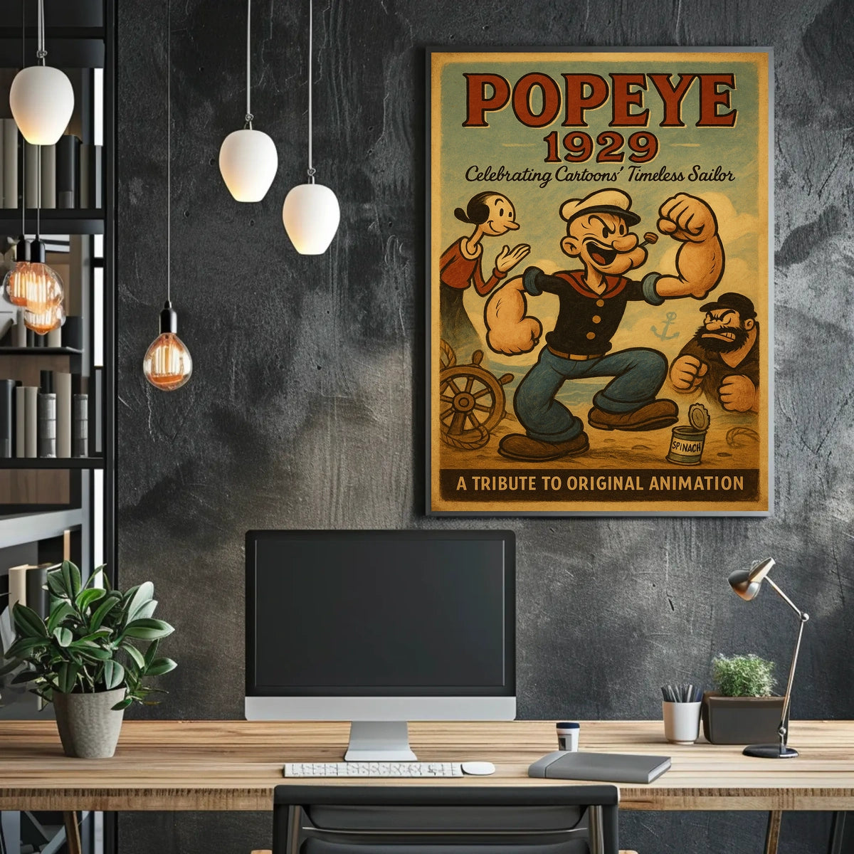 Popeye 1929 Art Poster POP-05