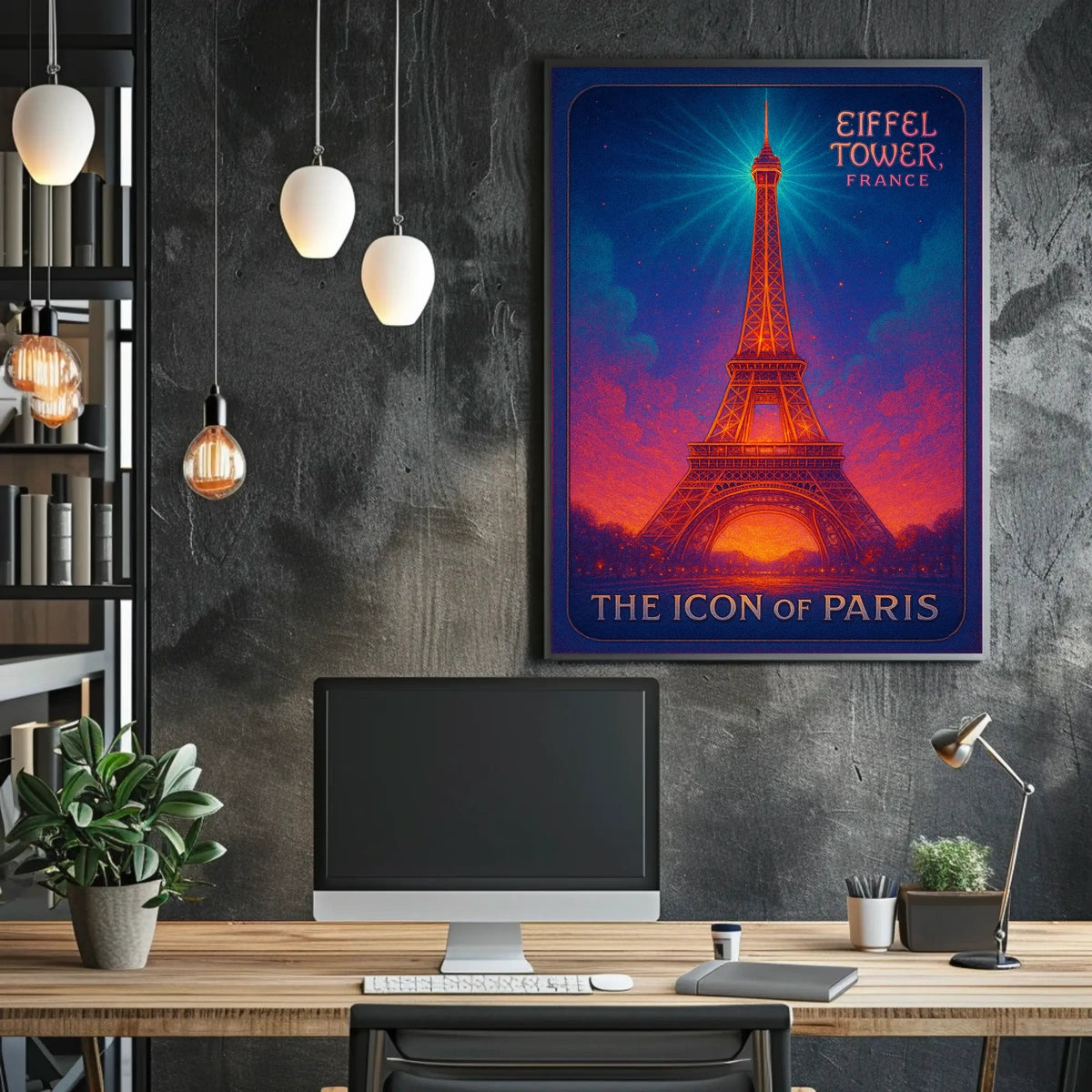 Eiffel Tower The Icon of Paris Poster