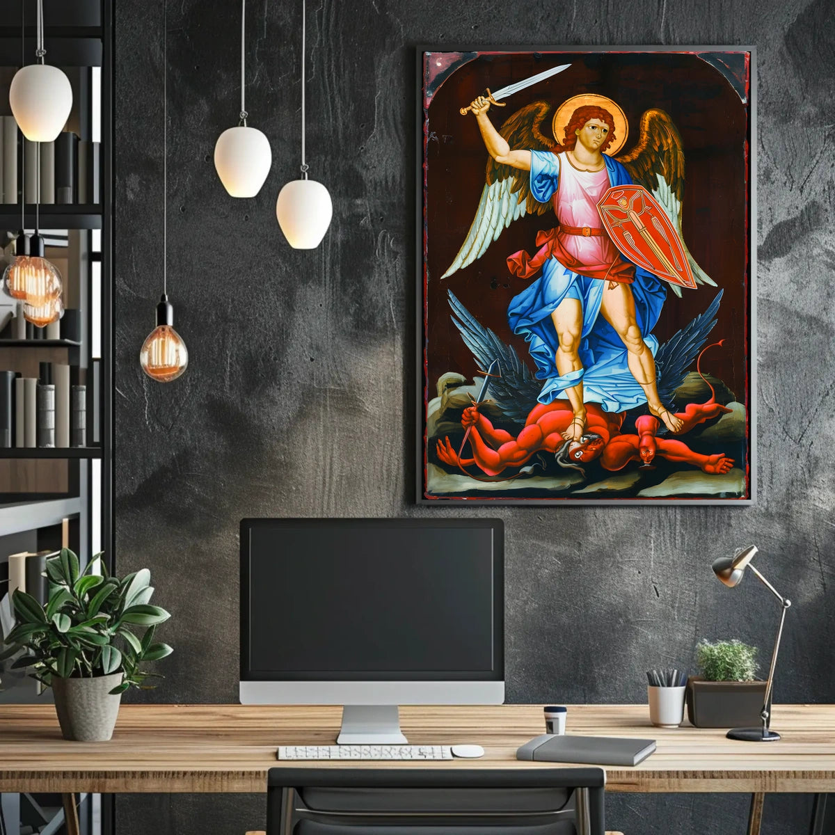 Archangel Michaels Triumph Poster